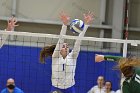 Volleyball vs Babson  Wheaton Women's Volleyball vs Babson College. - Photo by Keith Nordstrom : Wheaton, Volleyball, VB